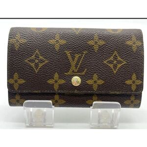 Auth Louis Vuitton Monogram Porte monnaie zip wallet NS121066, 8912AN